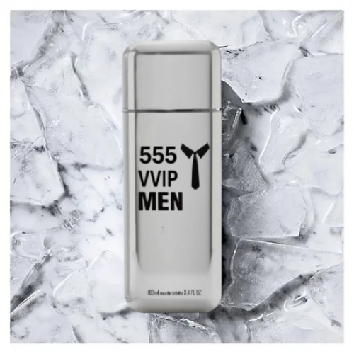 555 VVIP MEN Cologne Eau De Toilette 3.4oz/100ml, Natural Spray, Long Lasting