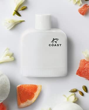 VALENTINE MILANO and COAST WHITE Cologne for Men Combo Pack Eau de Toilette Fragrance 3.4oz/100ml, Natural Spray, Long Lasting (Pack of 2)