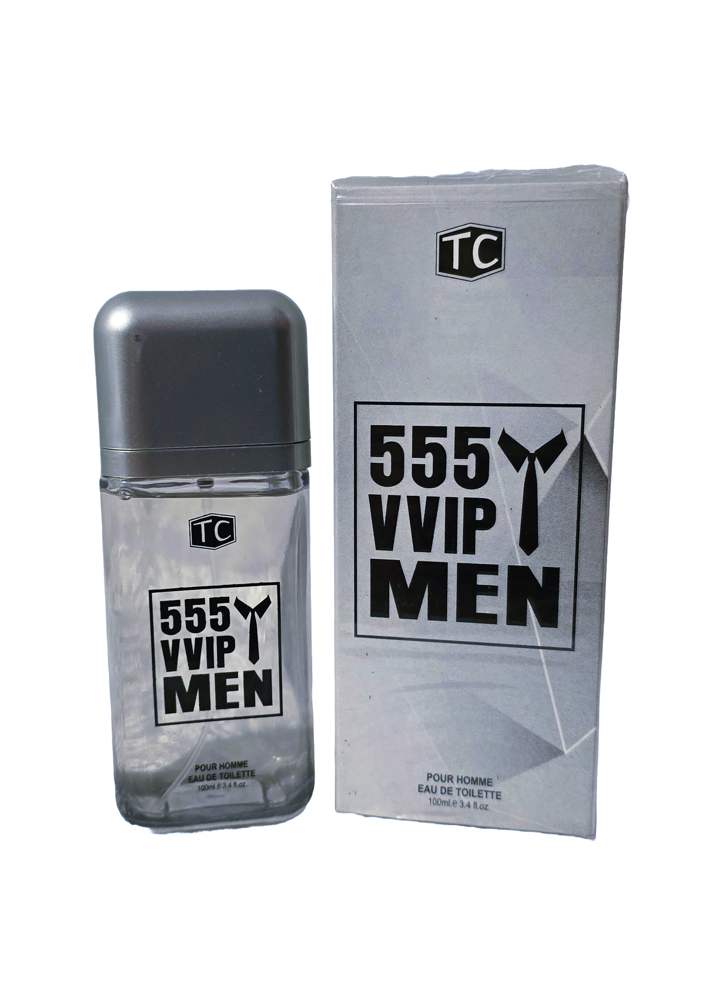 555 VVIP MEN Cologne Eau De Toilette 3.4oz/100ml, Natural Spray, Long Lasting