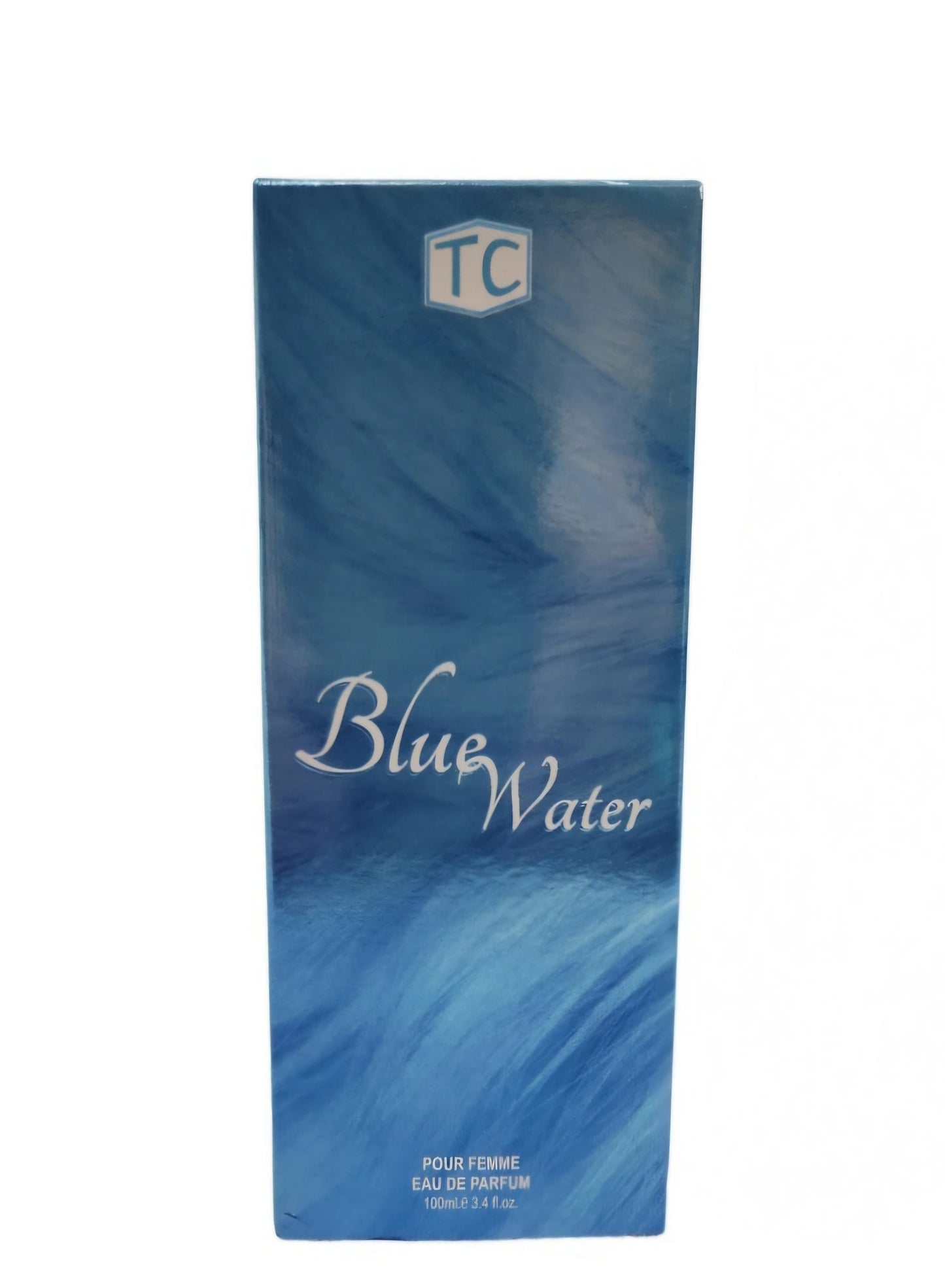 BLUE WATER Eau De Parfum for Women, 3.4 fl oz, Natural Spray - Rich, Elegant Aroma filled with Aquatic and Floral Tones. Ideal for gift on special occasions, Birthdays.