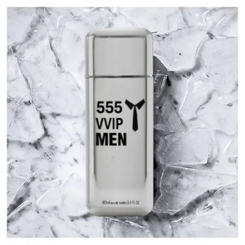 555 VVIP MEN Cologne Eau De Toilette  3.4oz/100ml, Natural Spray, Long Lasting