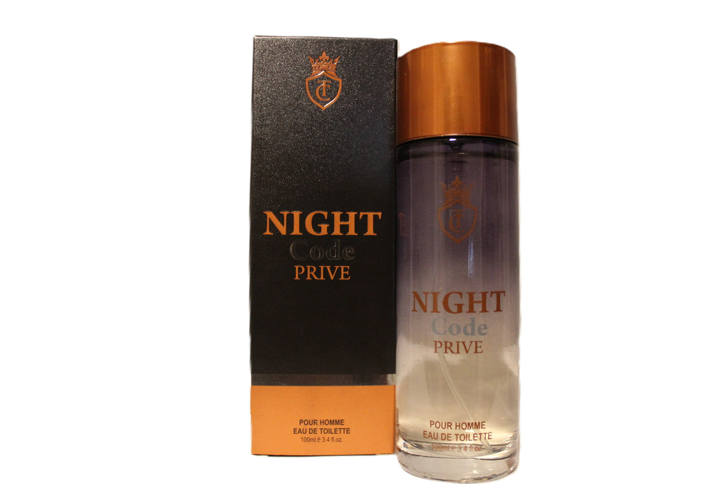 NIGHT CODE PRIV Cologne for Men Eau De Toilette 3.4oz/100ml, Natural Spray, Long Lasting