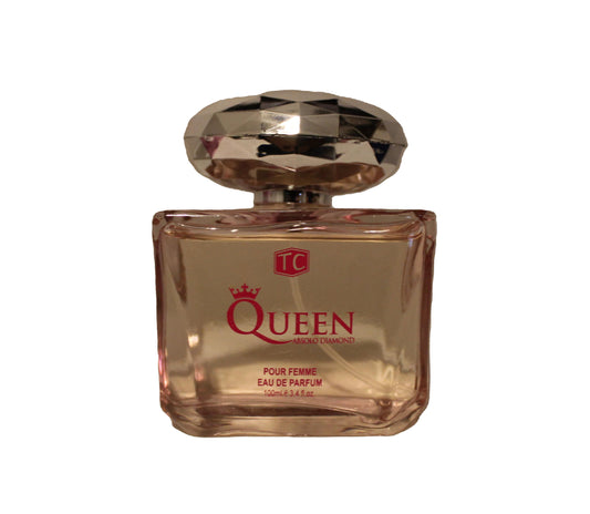 Queen (ABSOLO DIAMOND Eau De Parfum for Women, 3.4 fl oz, Natural Spray - Rich, Elegant Aroma filled with Ideal for gift on special occasions, Birthdays.)