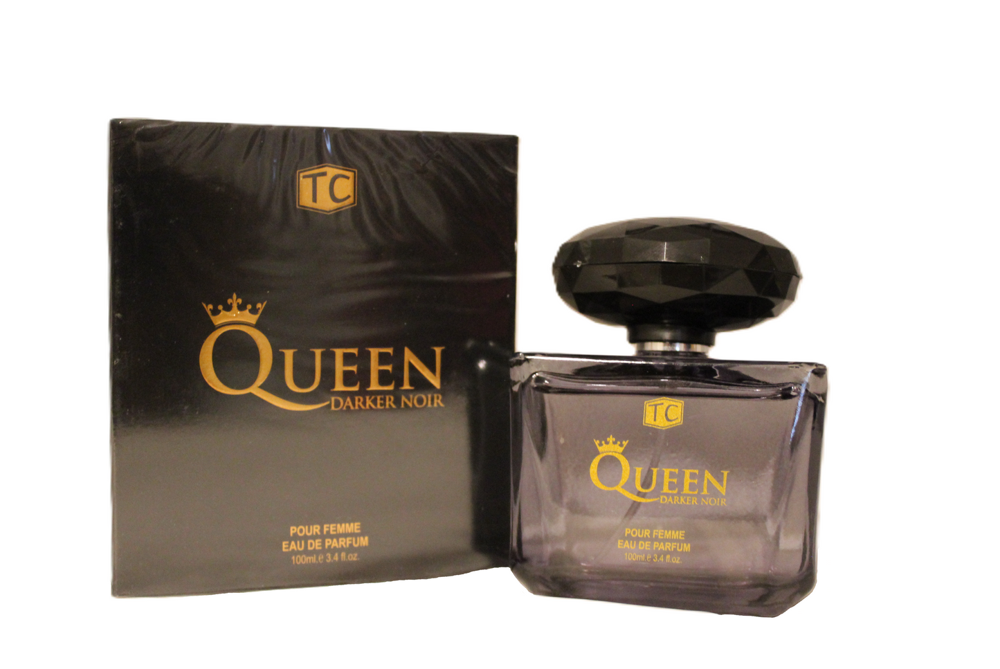 Queen DARKER NOIR Eau De Parfum for Women, 3.4 fl oz, Natural Spray - Rich, Elegant Aroma filled with Ideal for gift on special occasions, Birthdays.