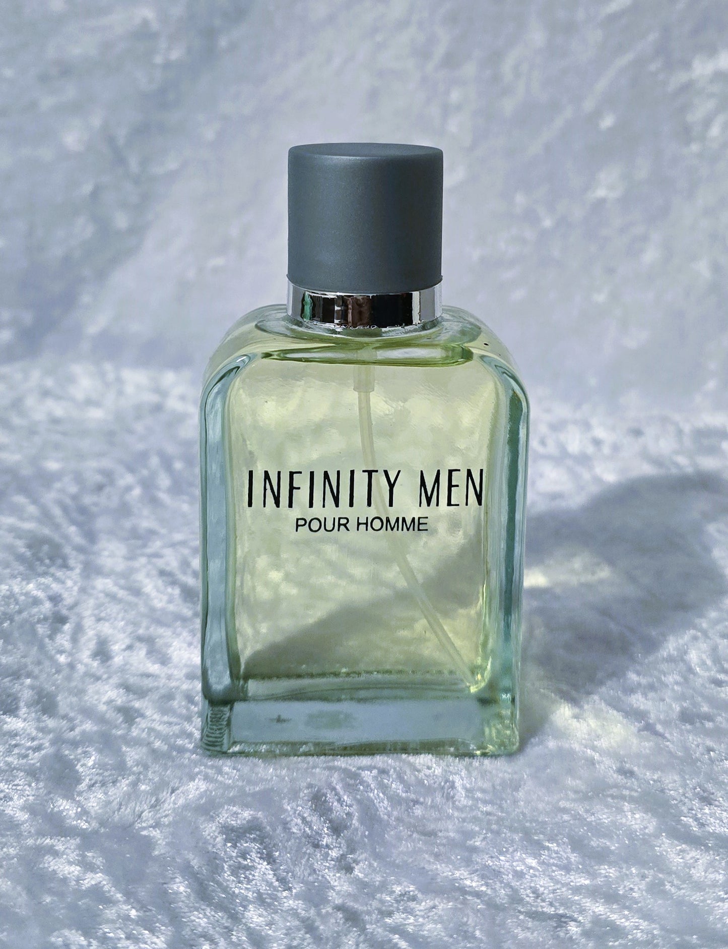 INFINITY MEN Cologne for Men Eau de Parfum Refreshing Citrusy & Floral Top Notes with Subtle Woody Undertones Smell Fresh All Day Fragrance 3.4oz/100ml, Natural Spray, Long Lasting