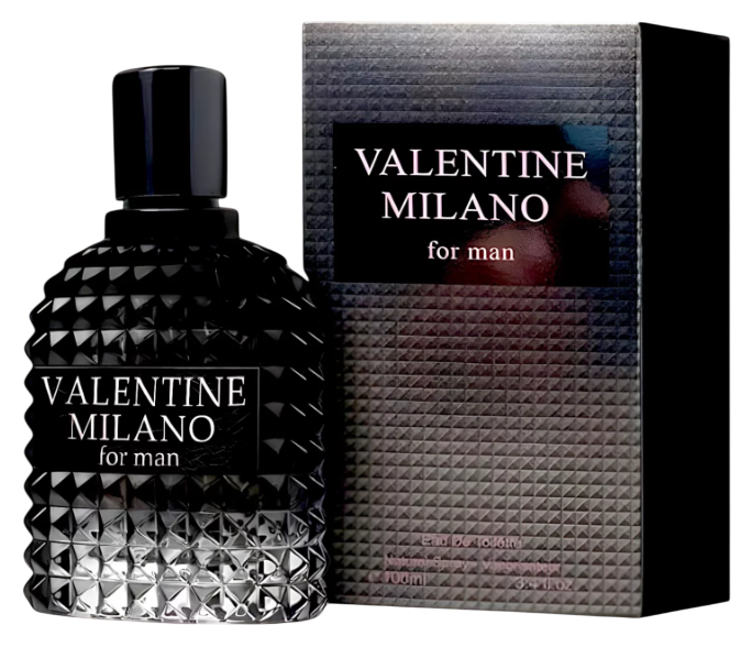 VALENTINE MILANO FOR MEN Cologne Eau de Parfum Men's Fragrance 3.4oz/100ml, Natural Spray, Long Lasting