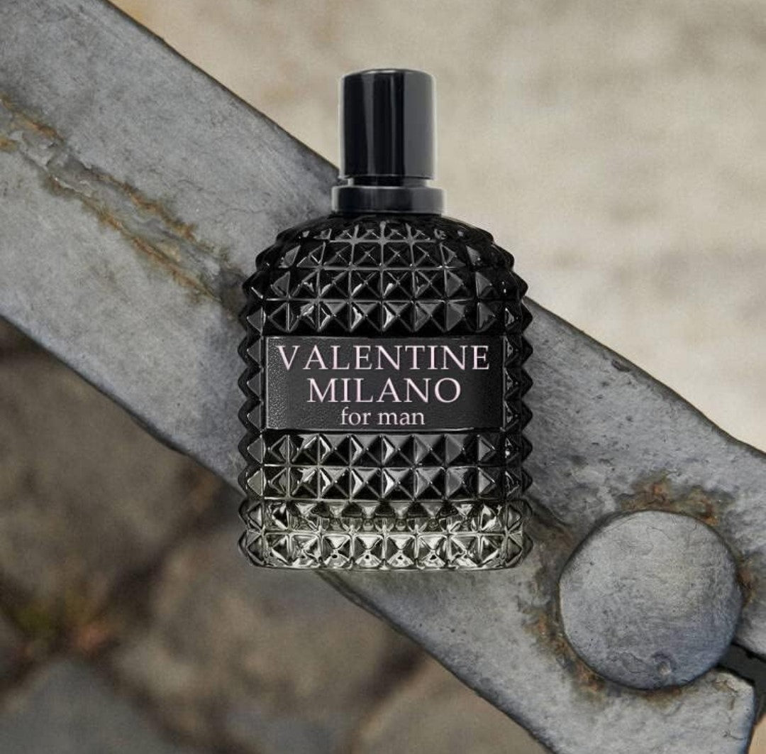 VALENTINE MILANO FOR MEN Cologne Eau de Parfum Men's Fragrance 3.4oz/100ml, Natural Spray, Long Lasting