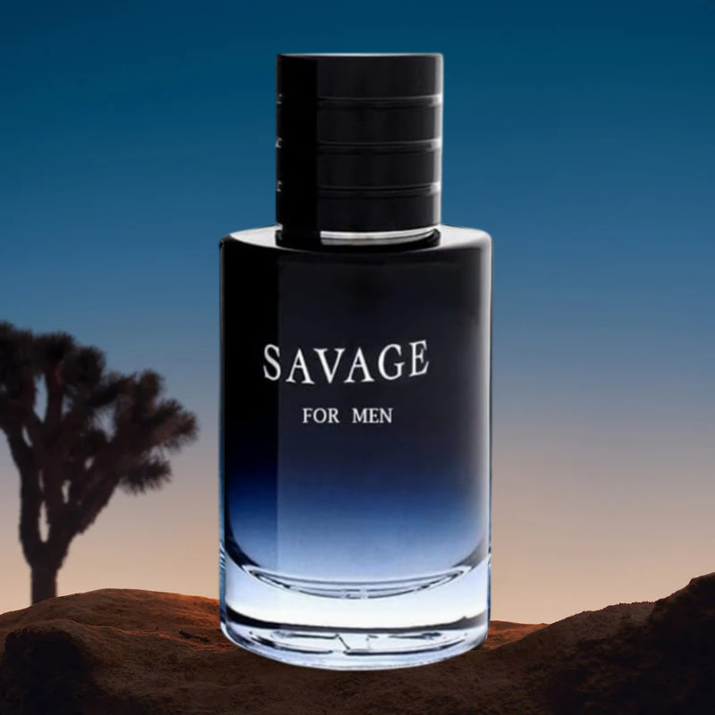 SAVAGE FOR MEN and (COAST WHITE Cologne for Men Combo Pack Eau de Toilette Fragrance 3.4oz/100ml, Natural Spray, Long Lasting (Pack of 2))